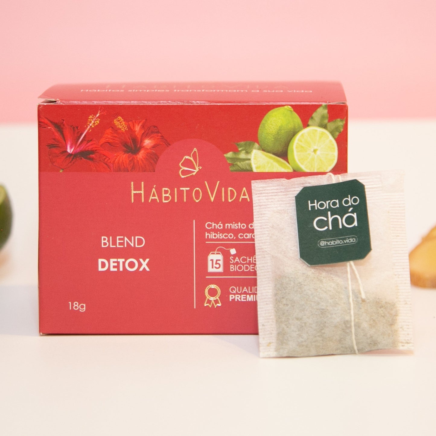 Blend de Chá Detox - 15 Sachês