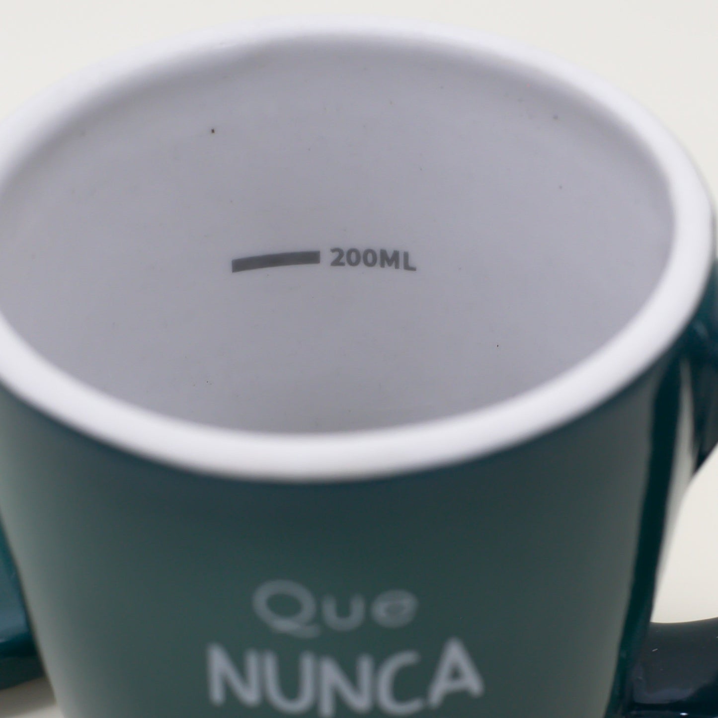 Caneca Porcelana Verde - com Tampa - 300ml
