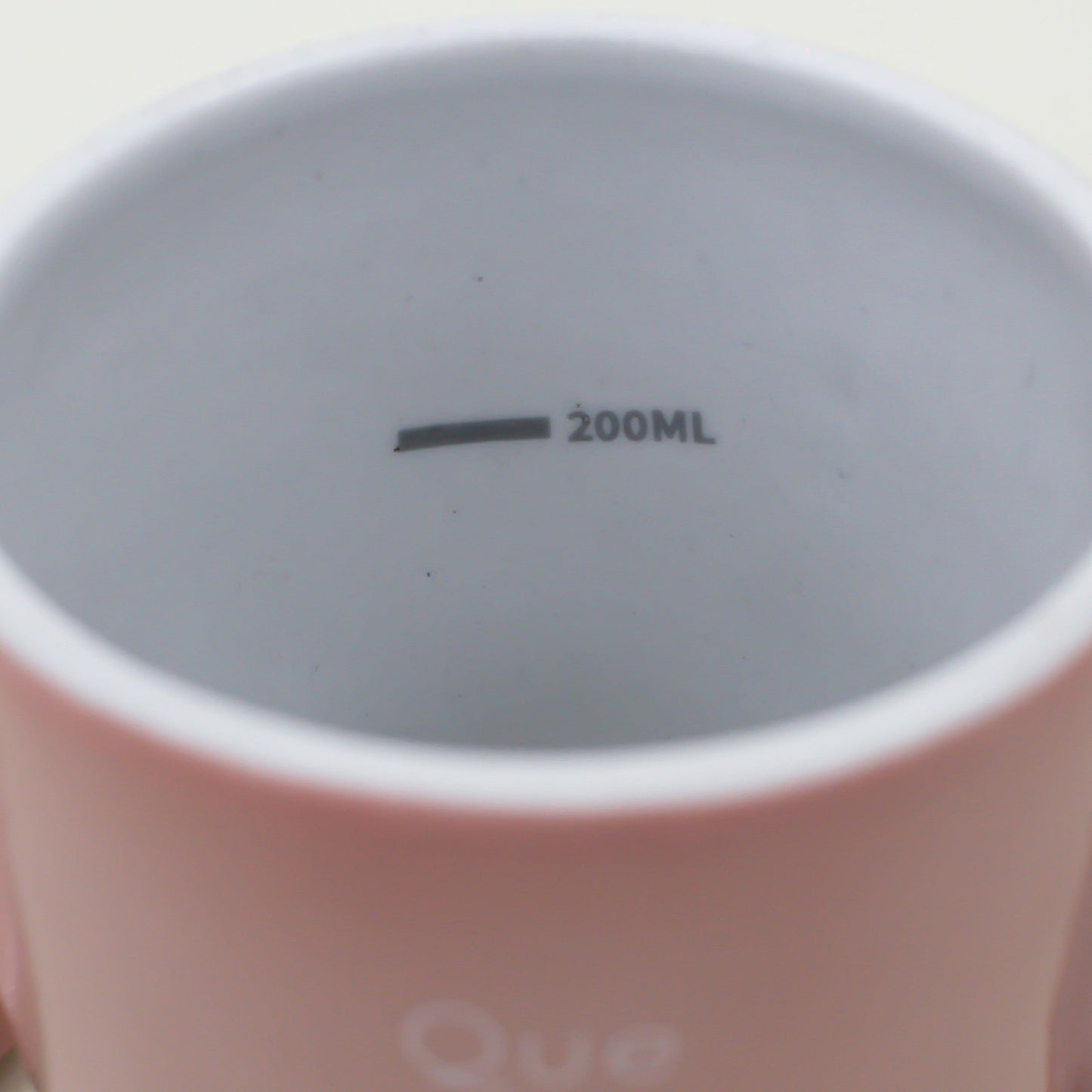 Caneca Porcelana Rosa - com Tampa - 300ml