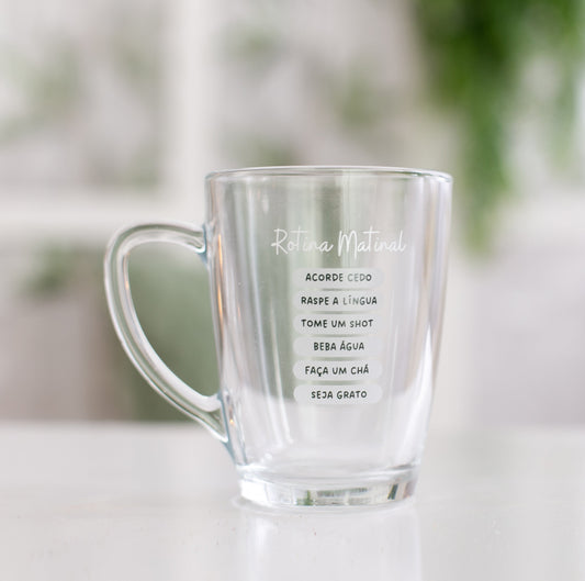 Caneca Rotina Matinal