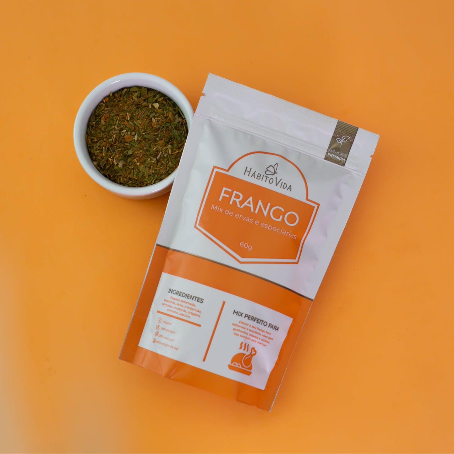 Kit Refil com 6 Temperos - Linha Premium