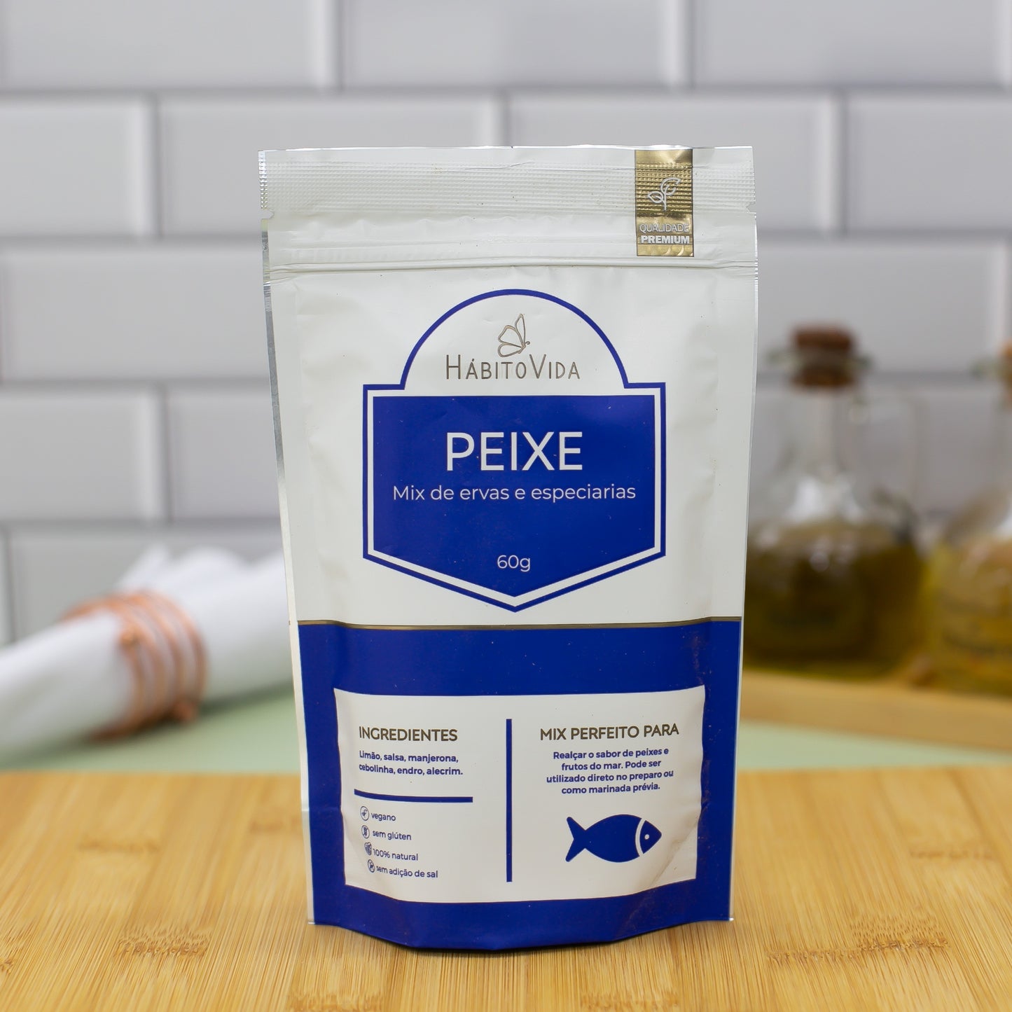 Tempero Mix Peixes - Refil 60g