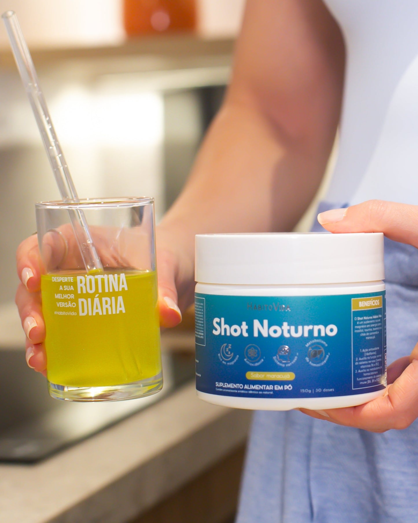 Shot Noturno 30 Doses - Sabor Maracujá