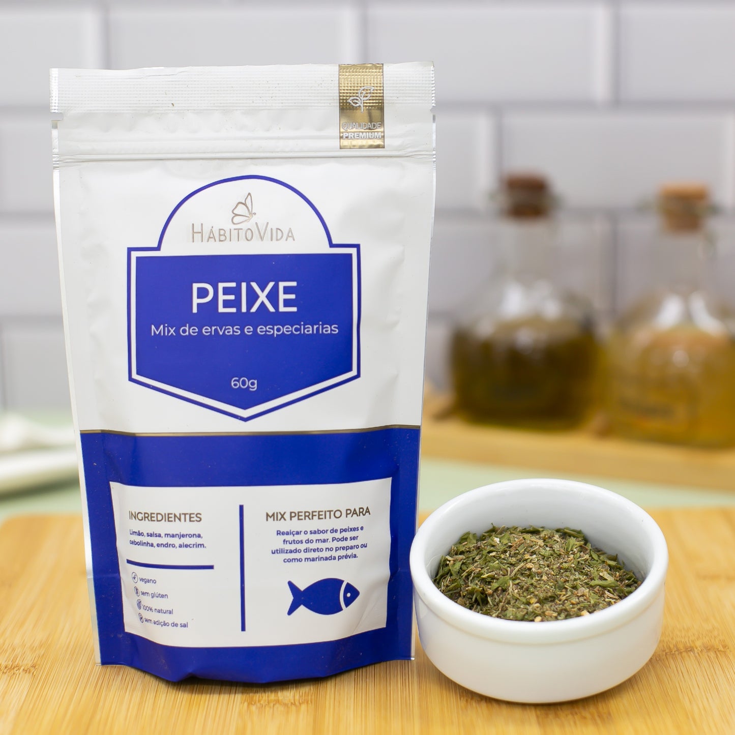 Tempero Mix Peixes - Refil 60g