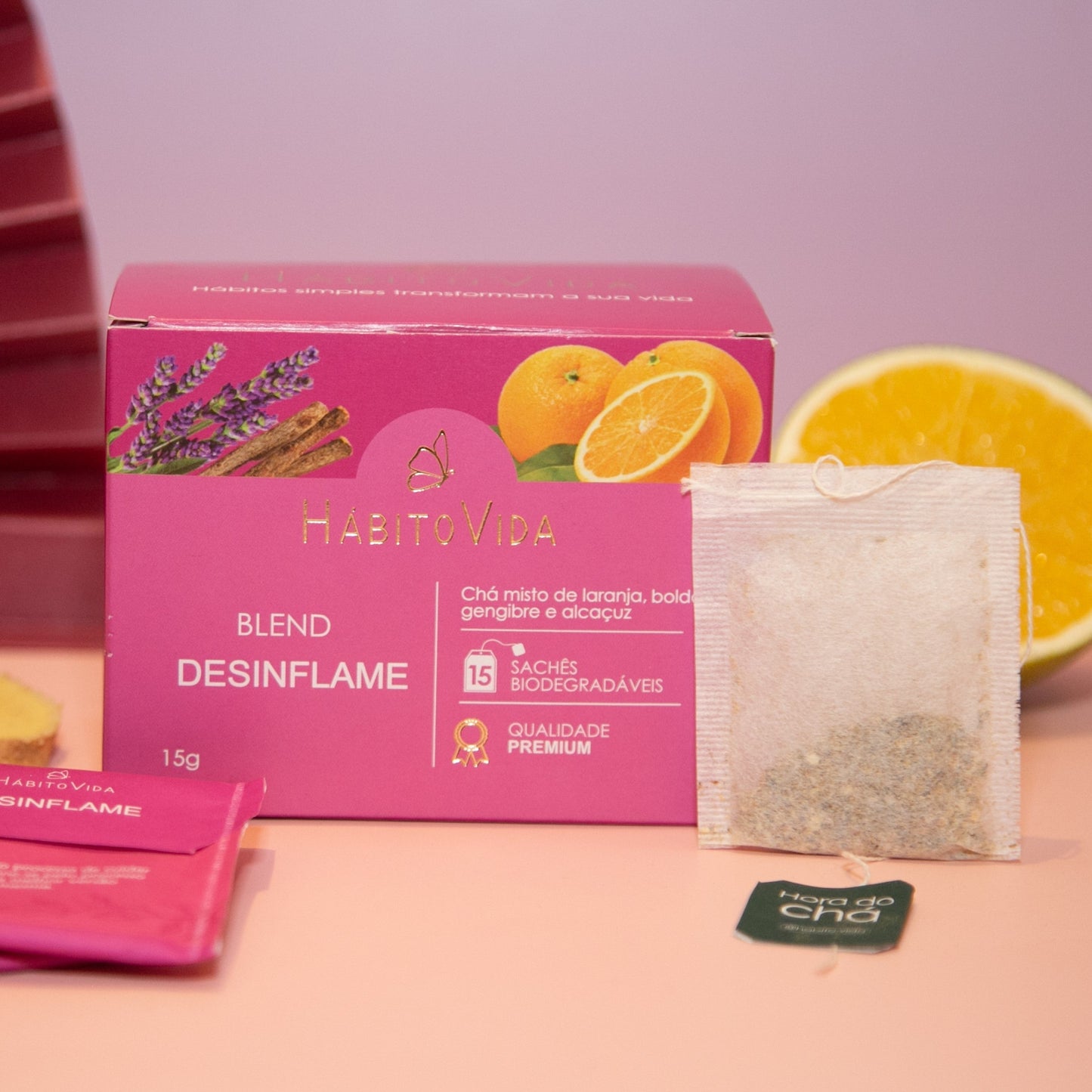 Blend de Chá Desinflame - 15 Sachês
