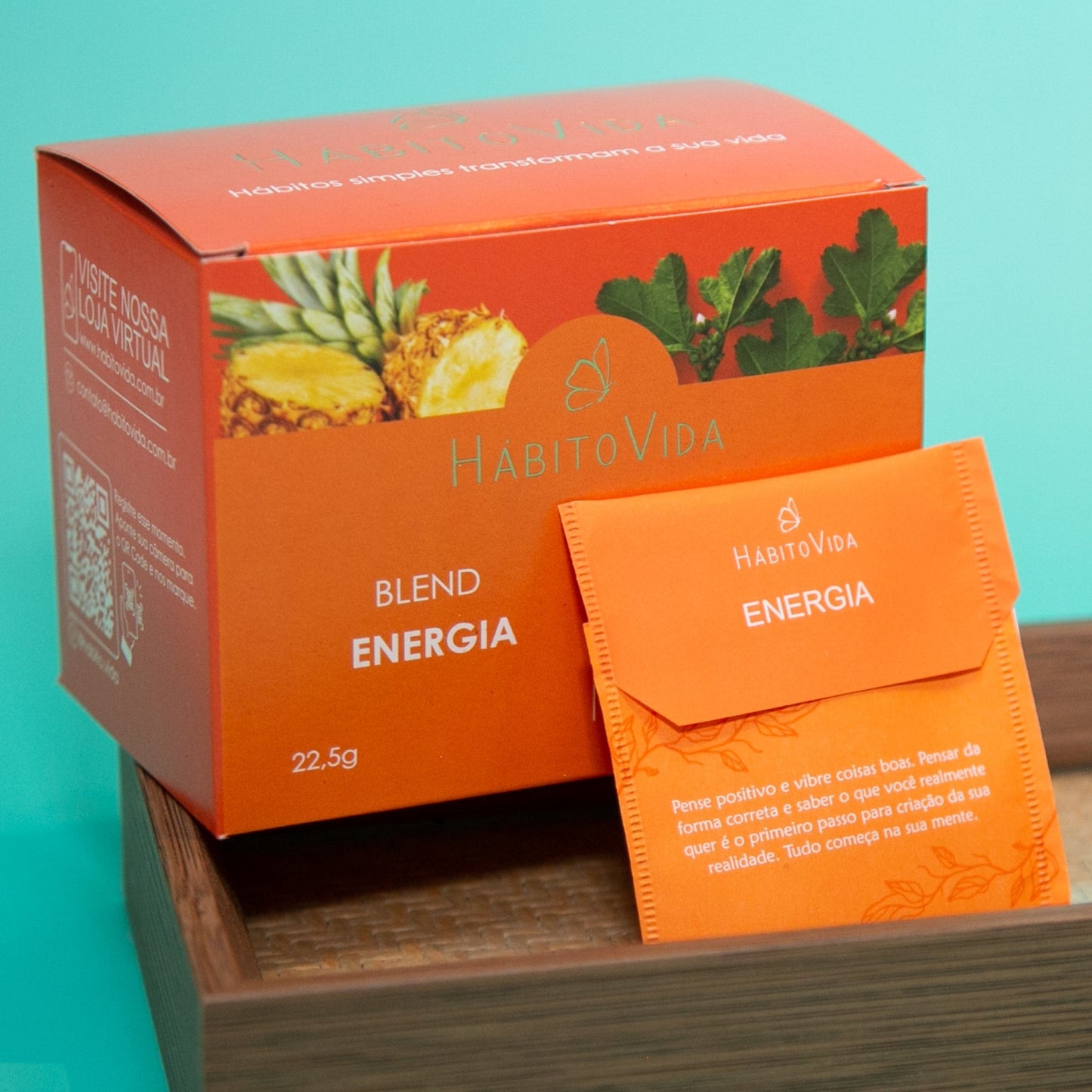 Blend de Chá Energia - 15 Sachês