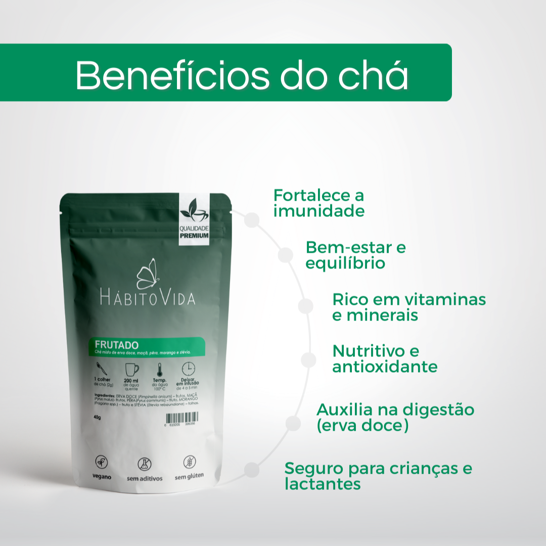 Blend de Chá Frutado - 40g