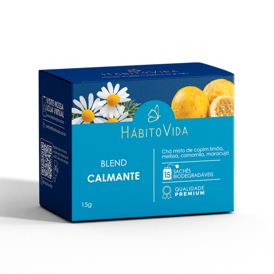 Blend de Chá Calmante - 15 Sachês