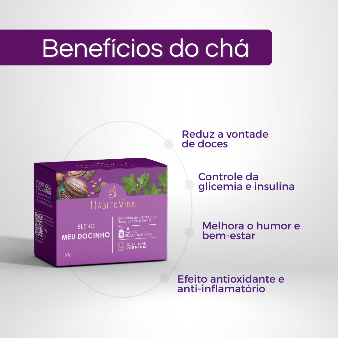 Blend de Chá Meu Docinho - 15 Sachês
