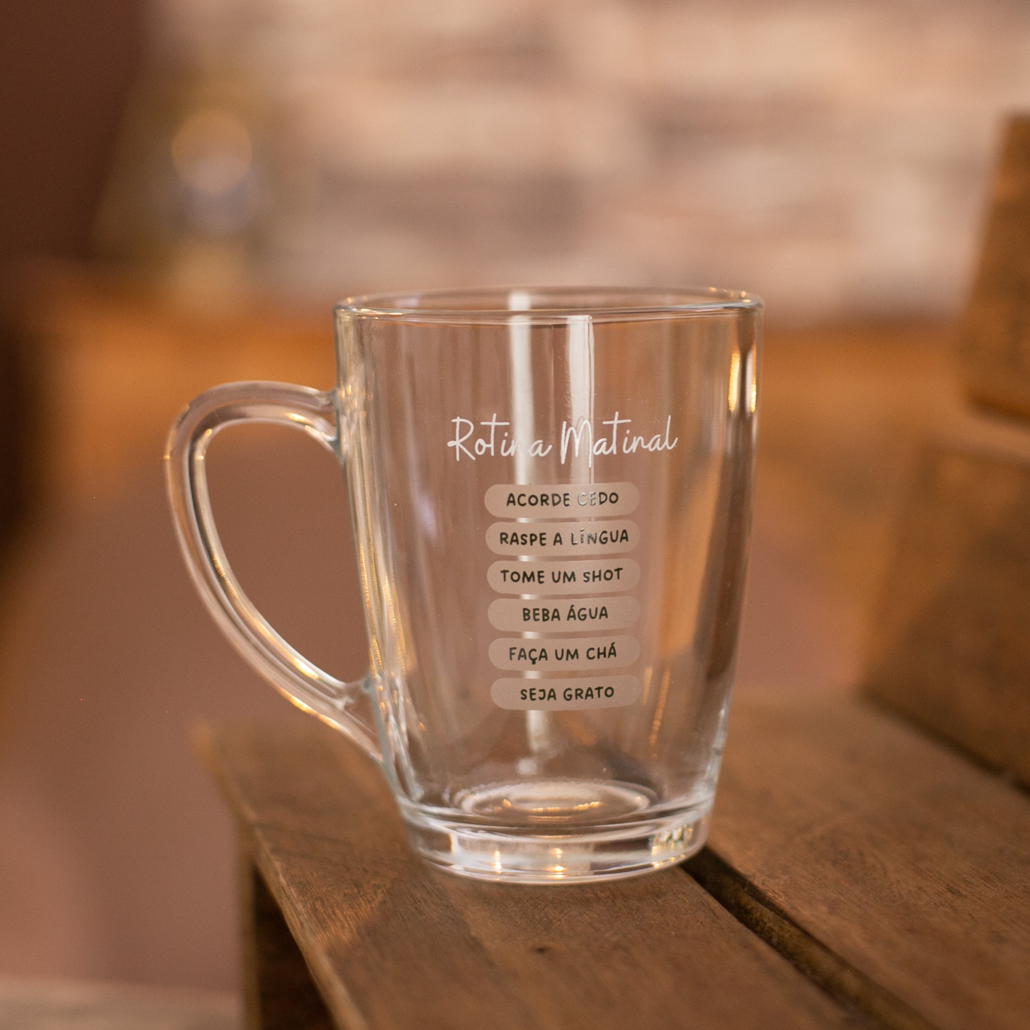 Caneca Rotina Matinal