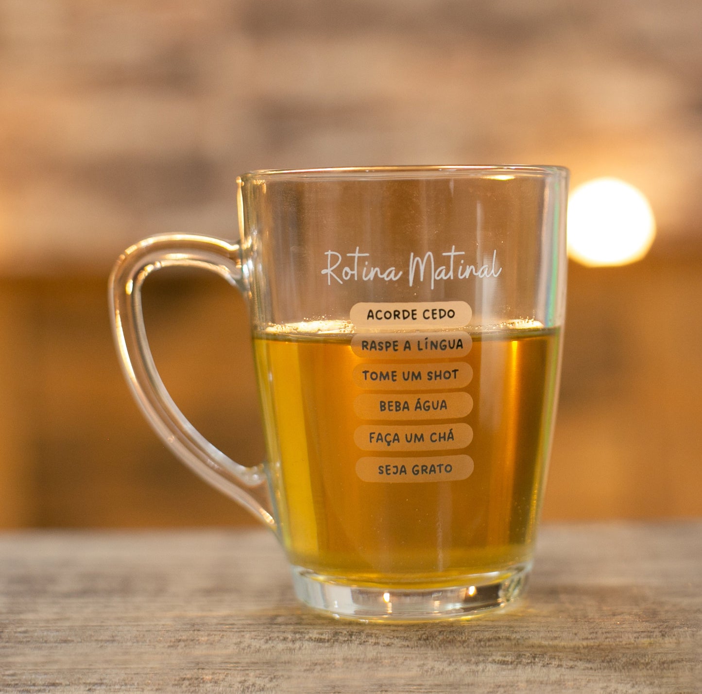 Caneca Rotina Matinal