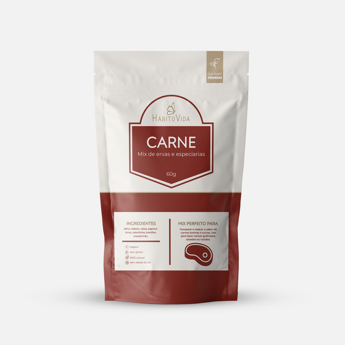 Tempero Mix Carne - Refil 60g