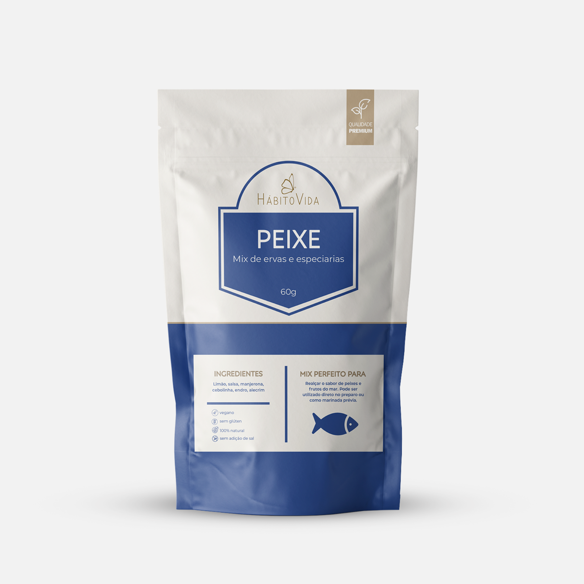 Tempero Mix Peixes - Refil 60g