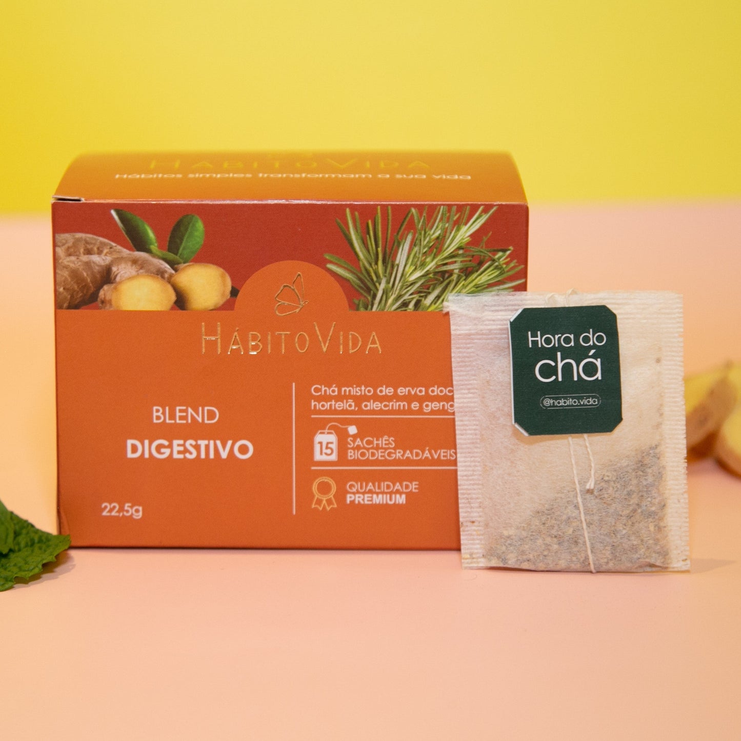 Blend de Chá Digestivo - 15 Sachês