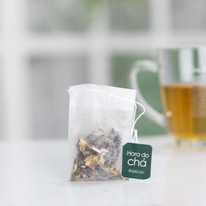 Filtros de Chá Biodegradáveis – Fibra de Milho (60 unidades)