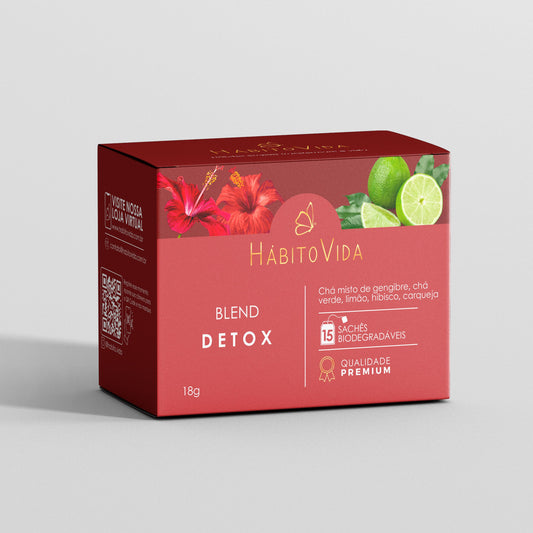 Blend de Chá Detox - 15 Sachês