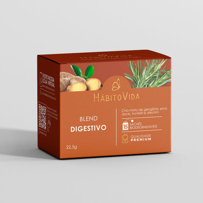Blend de Chá Digestivo - 15 Sachês