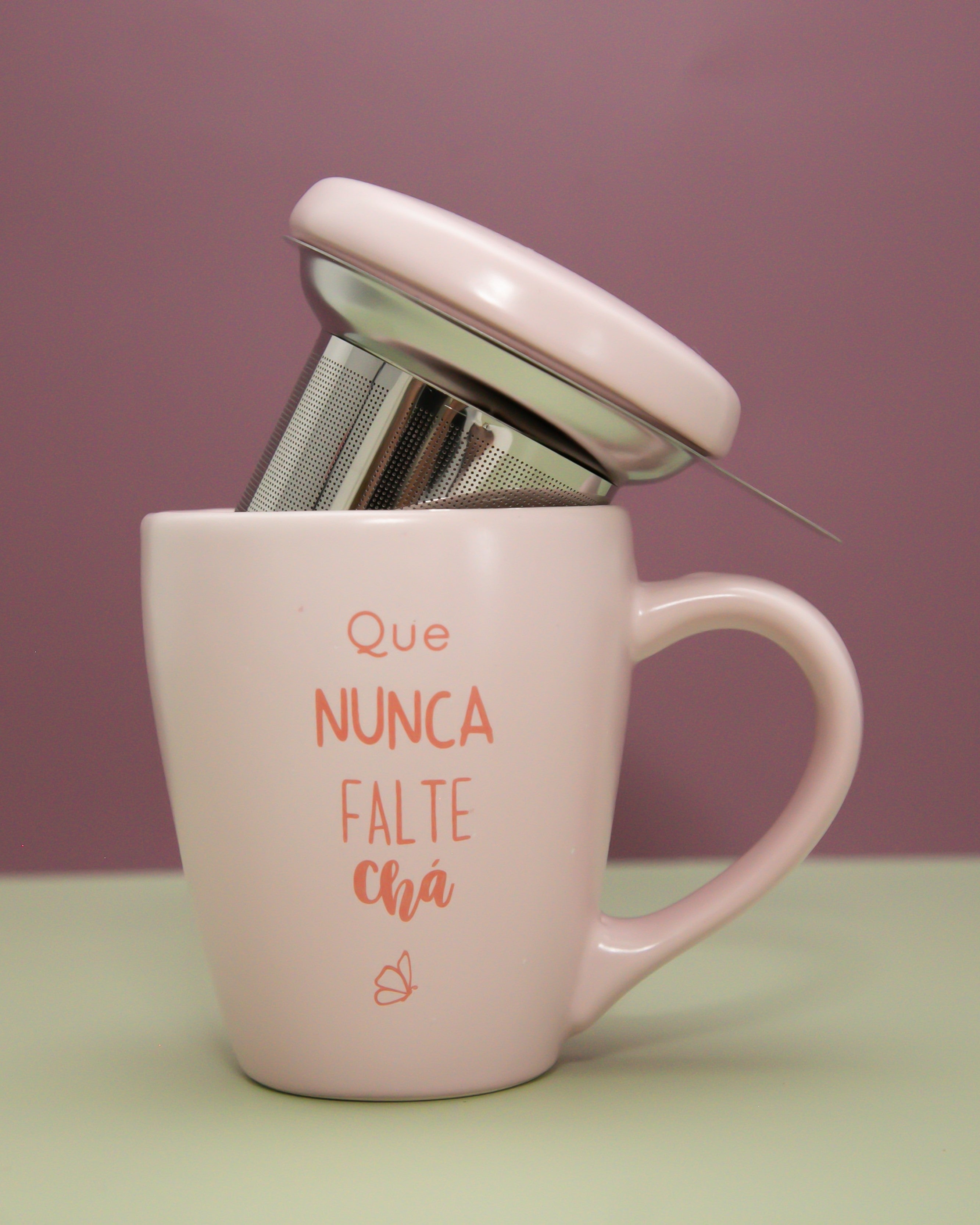Filtro Infusor de Chá para Caneca