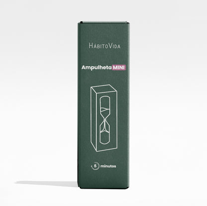 Ampulheta de Resina MINI - 5 minutos