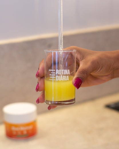 Kit com 3 Shots Matinal - Sabor Abacaxi C/ Hortelã