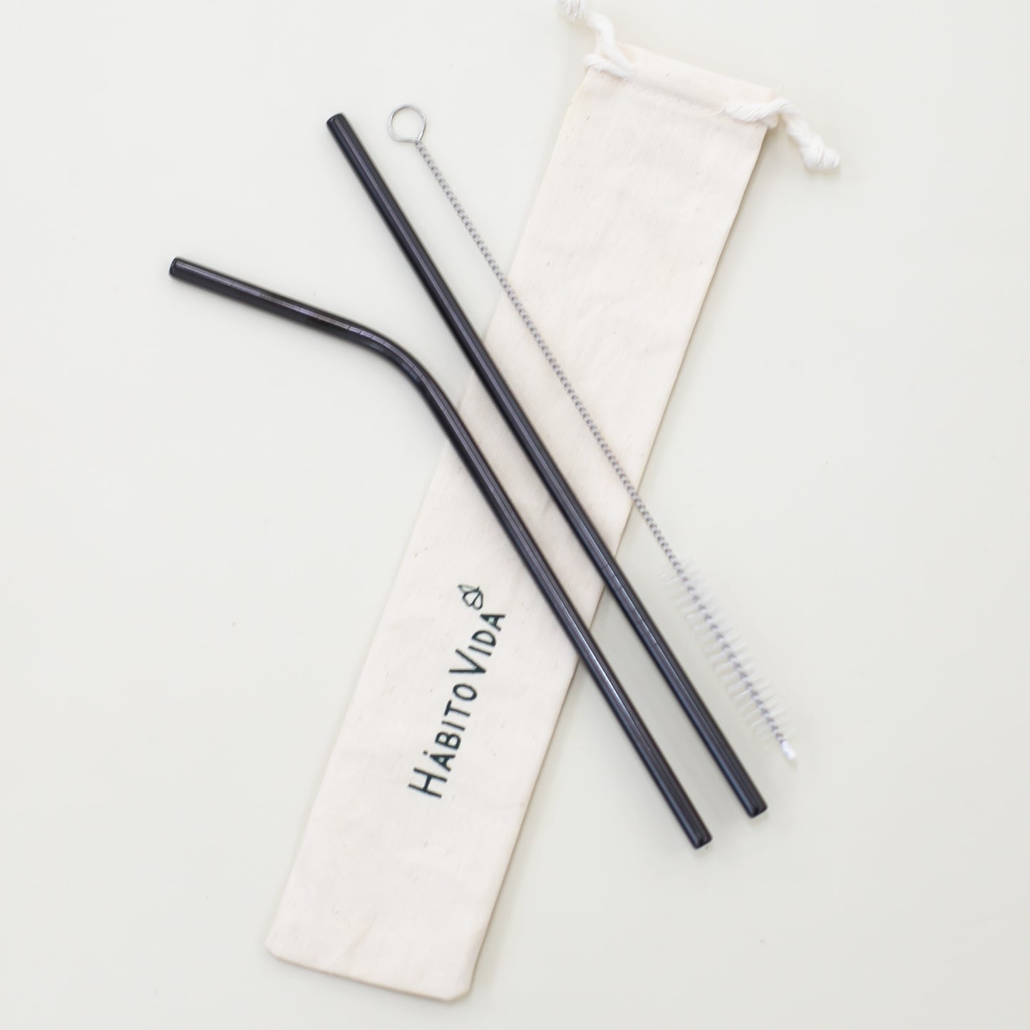 Canudo em Aço Inox - Kit Colorido