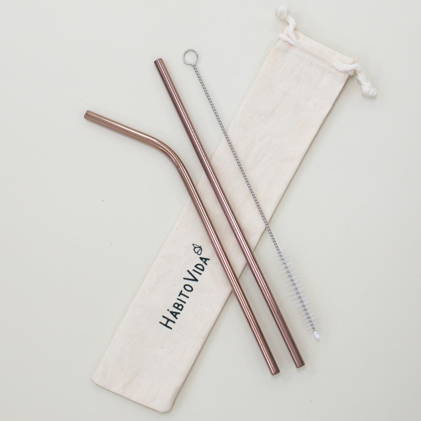 Canudo em Aço Inox - Kit Colorido