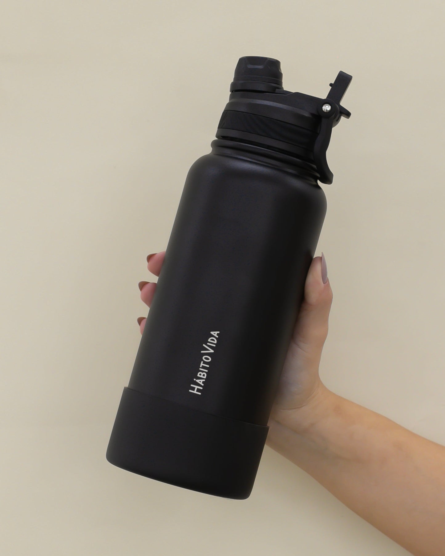 Garrafa Térmica Liter Preta - 1L