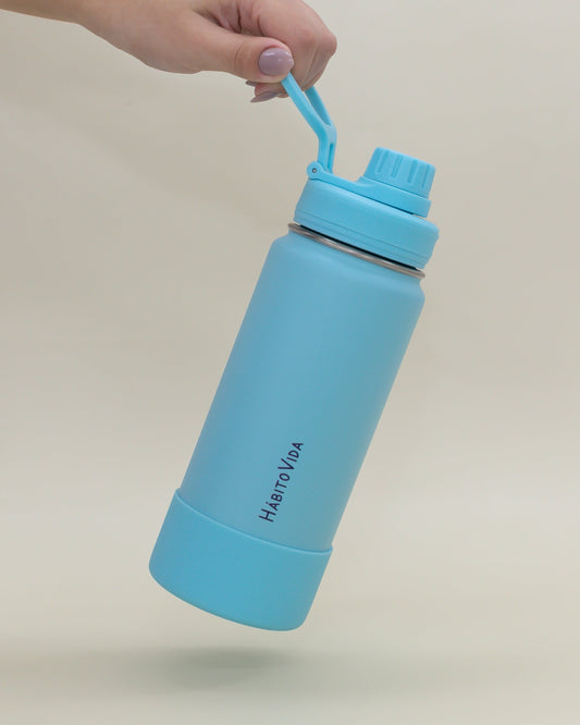 Garrafa Térmica Life Azul - 600ml