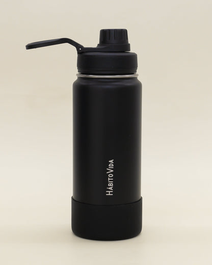 Garrafa Térmica Life Preta - 600ml