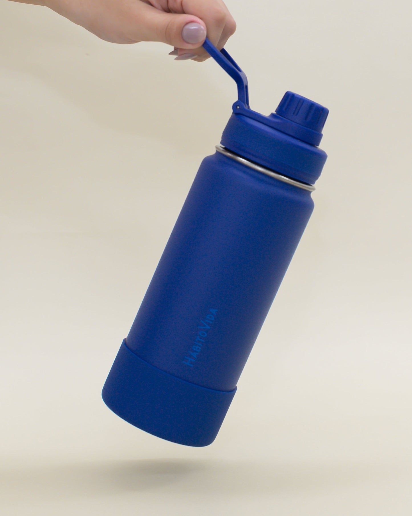 Garrafa Térmica Life Azul Escuro - 600ml