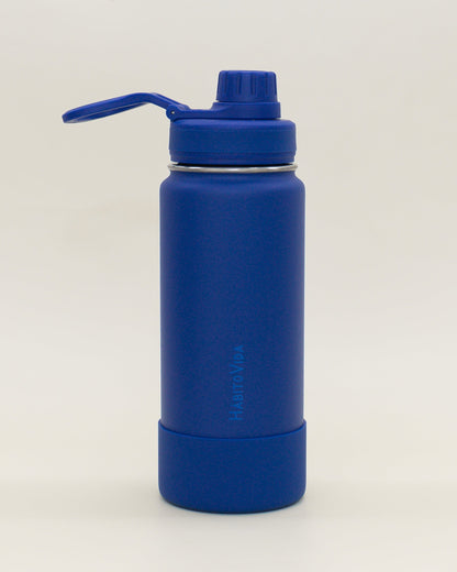 Garrafa Térmica Life Azul Escuro - 600ml