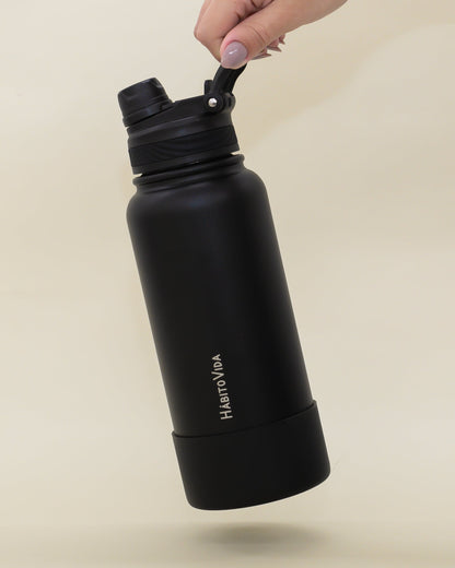 Garrafa Térmica Liter Preta - 1L