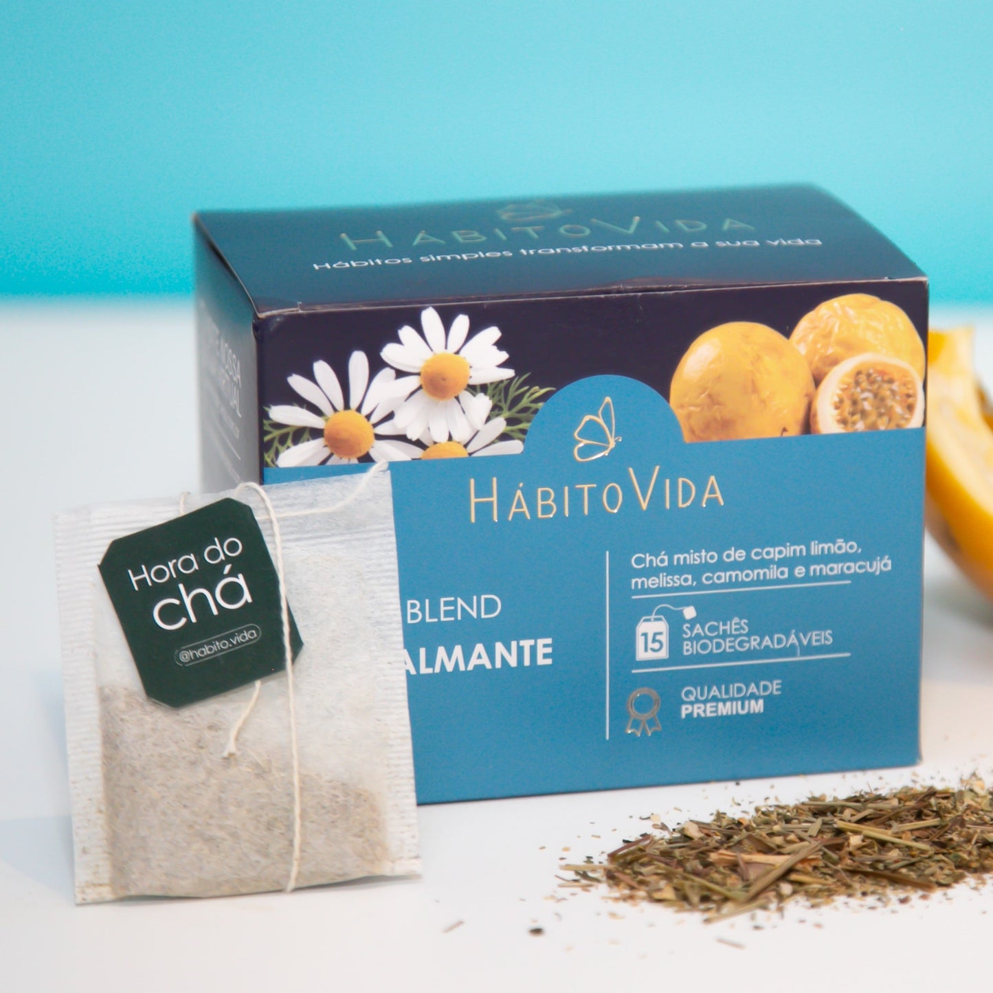 Blend de Chá Calmante - 15 Sachês