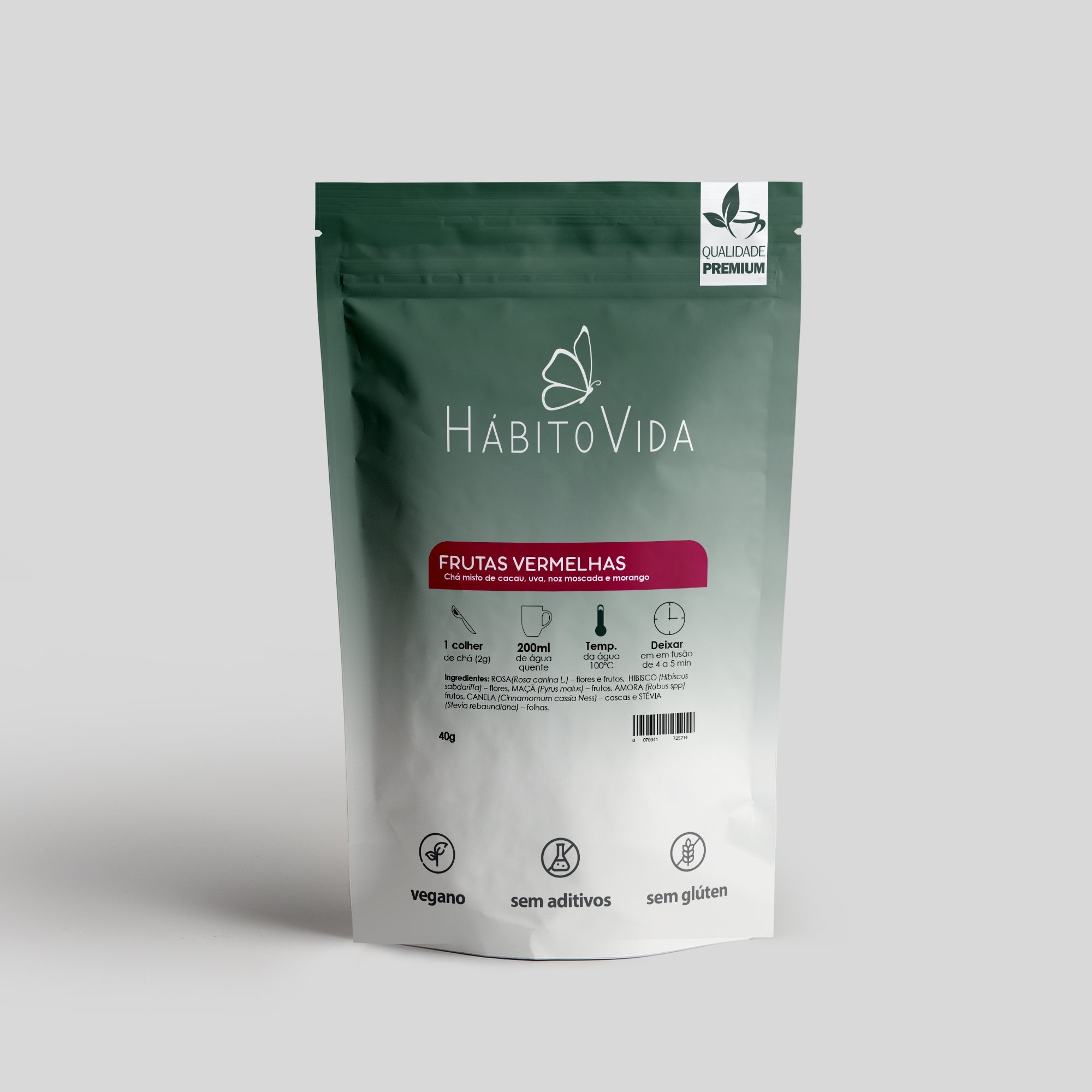 Blend de Chá Frutas Vermelhas - 40g