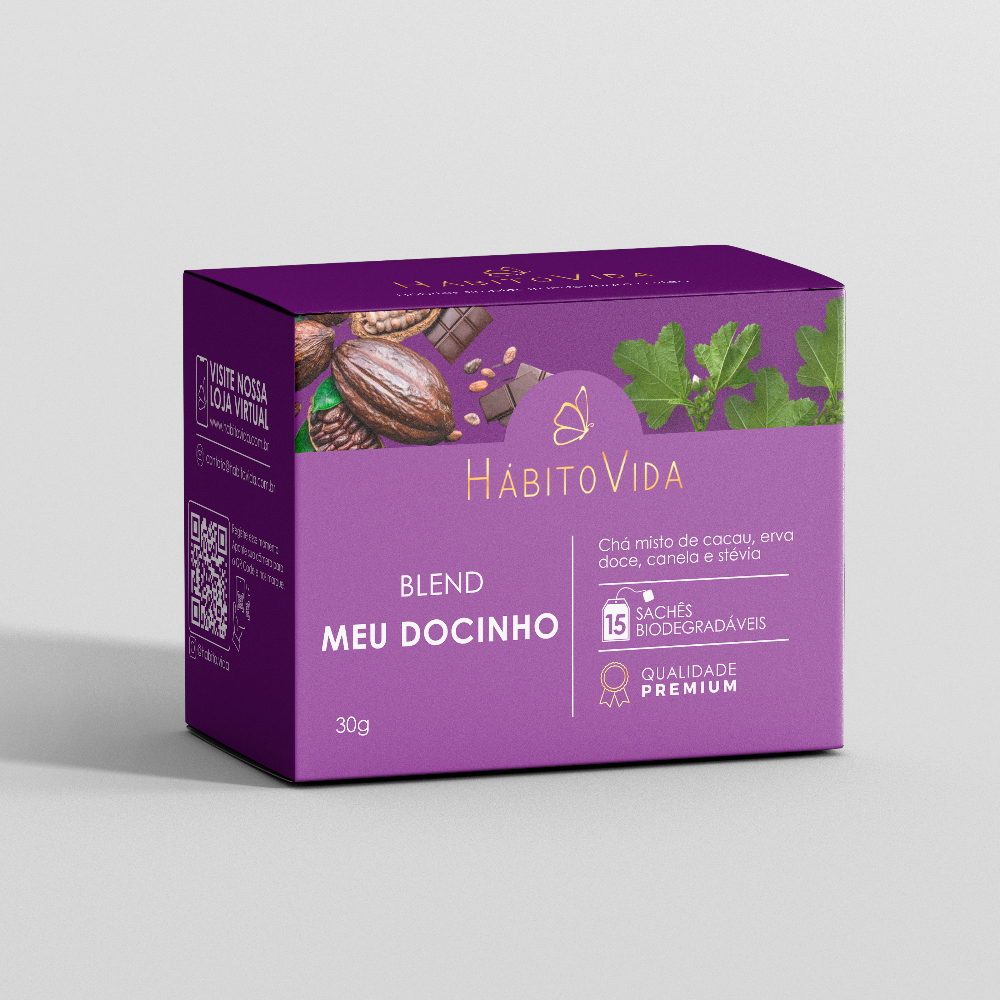 Blend de Chá Meu Docinho - 15 Sachês